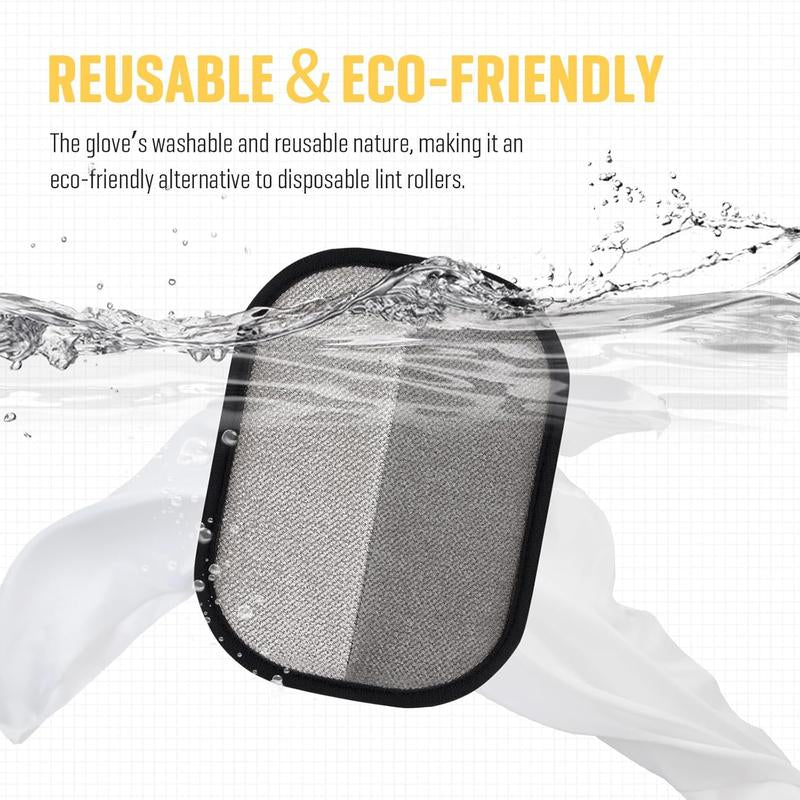 Pet Static Hair Removal Glove, Pet Hair Cleaning Glove, Pet Hair Removal Tool,Reusable Cat Dog Electrostatic Hair Remover Grooming Glove Tool，Dog & Cat Grooming Supplies